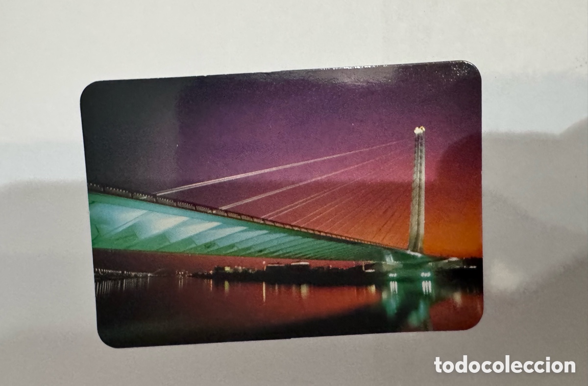 Coleccionismo Calendarios: Calendario publicitario, puente de Sevilla, a&ntilde;o 2009