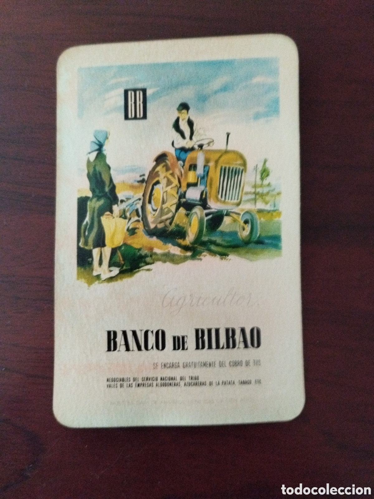 Coleccionismo Calendarios: Calendario fournier banco de Bilbao a&ntilde;o 1964