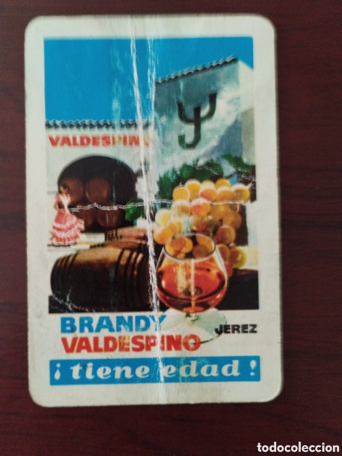 Coleccionismo Calendarios: Calendario fournier Brandy valdespino a&ntilde;o 1965