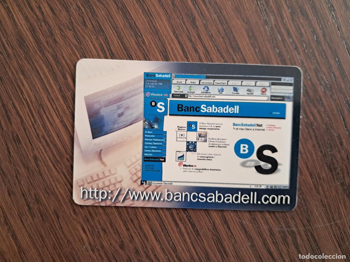 Coleccionismo Calendarios: calendario de publicidad, banco de Sabadell, a&ntilde;o 1999, en catal&aacute;n.