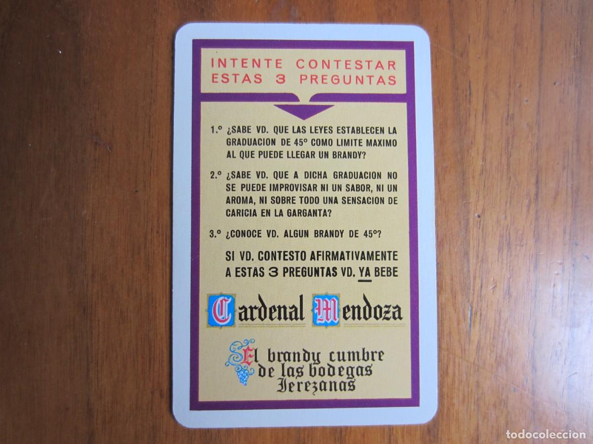 Coleccionismo Calendarios: CALENDARIO FOURNIER-CARDENAL DE MENDOZA-DEL 1983 VER FOTOS
