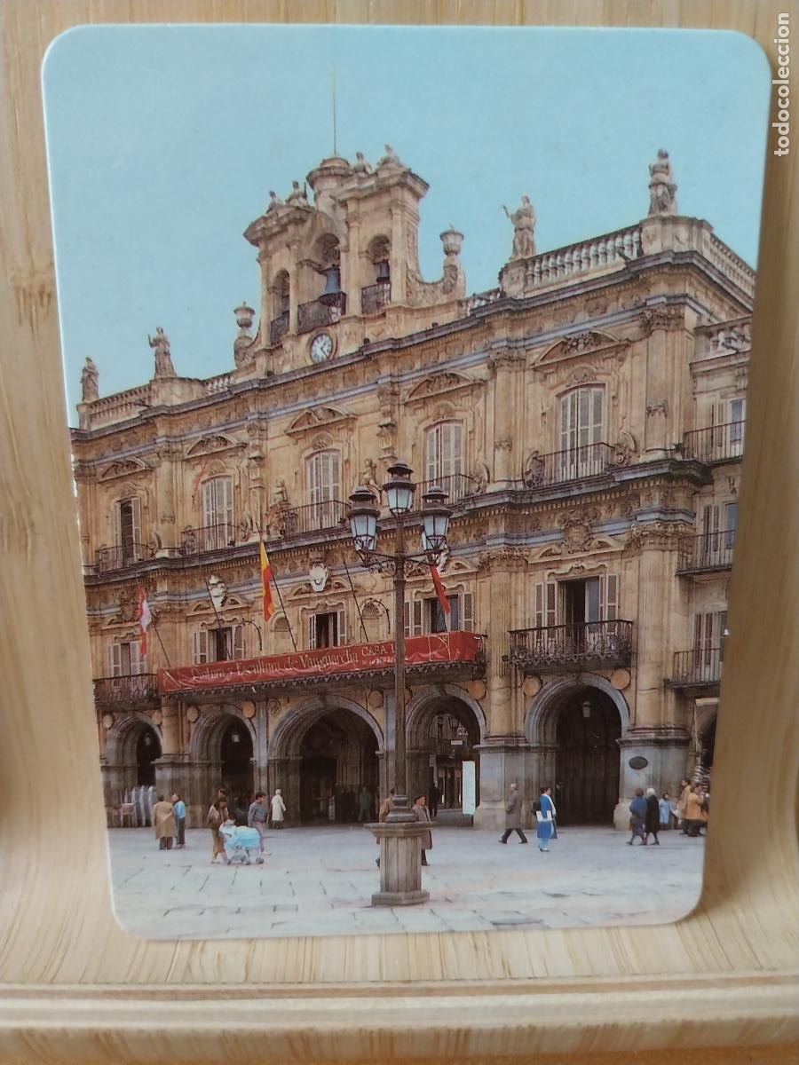 Coleccionismo Calendarios: PLAZA MAYOR SALAMANCA CALENDARIO A&Ntilde;O 2002 PUBLICIDAD PE&Ntilde;A ATLETICA FURIA PARLA REF BO 533