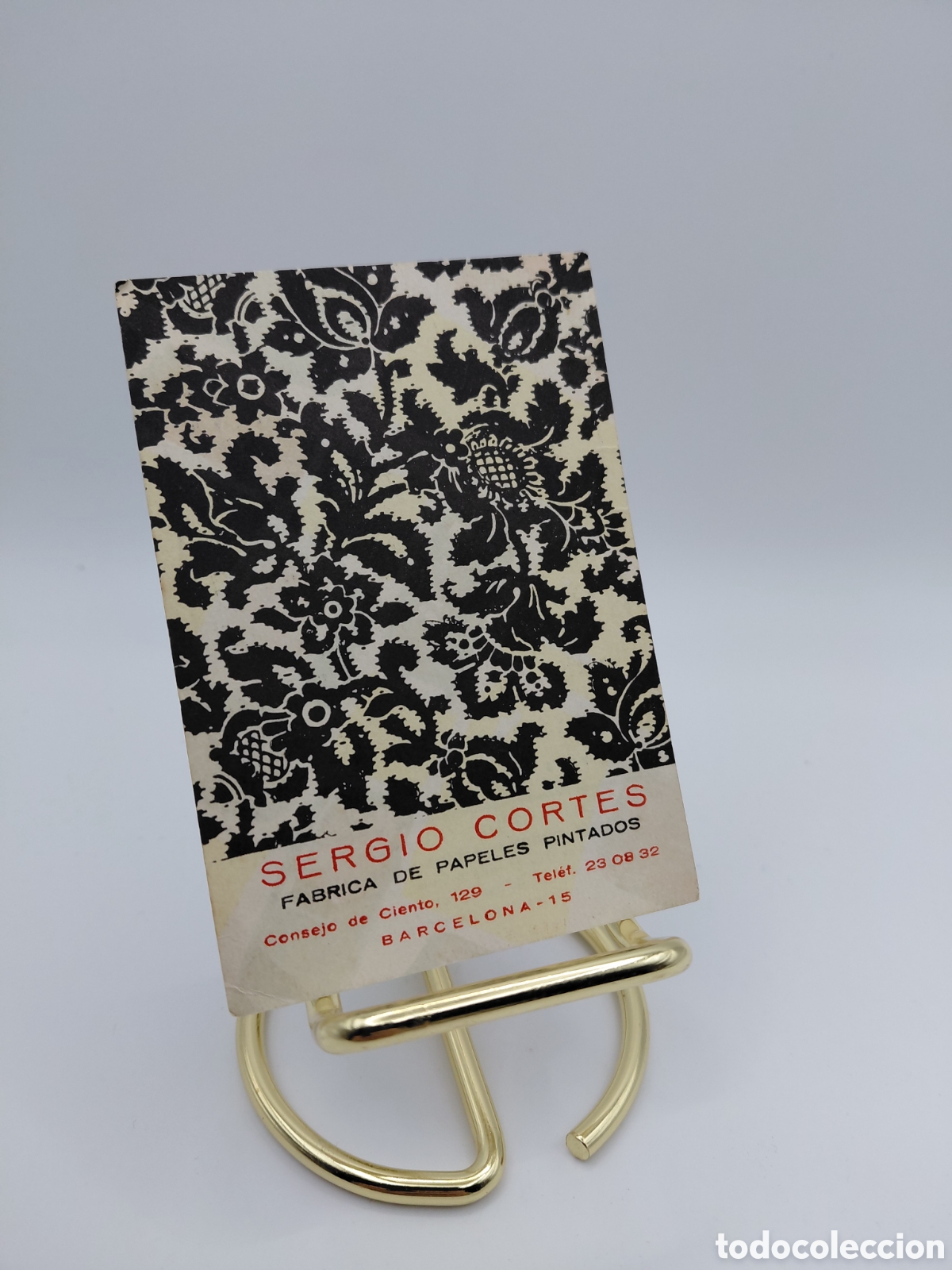 Coleccionismo Calendarios: CALENDARIO FABRICA DE PAPELES PINTADOS SERGIO CORTES , BARCELONA 1961