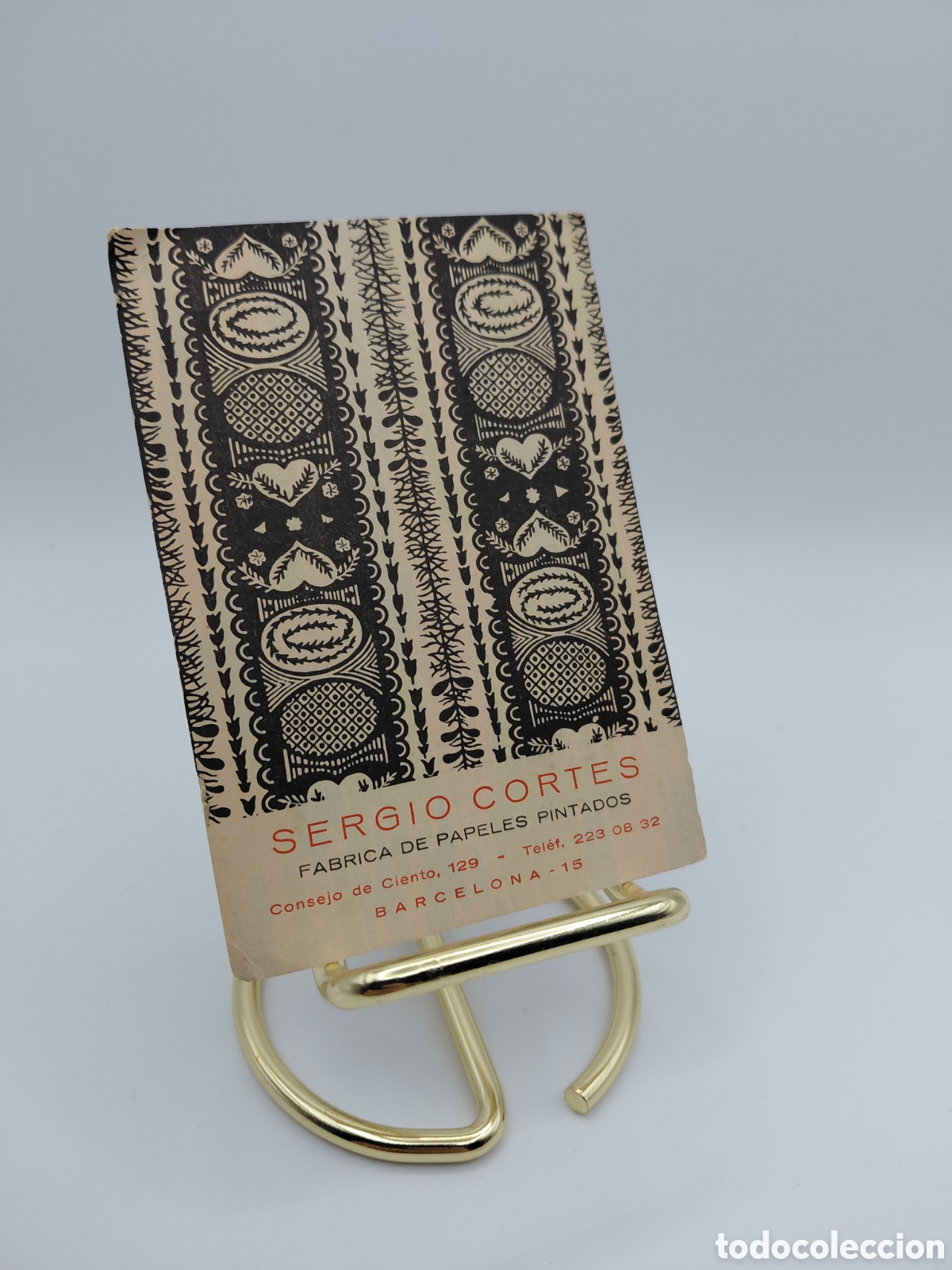 Coleccionismo Calendarios: CALENDARIO FABRICA DE PAPELES PINTADOS SERGIO CORTES , BARCELONA 1962