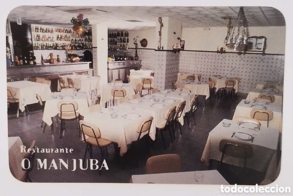 Coleccionismo Calendarios: Calend&aacute;rio de Bolso Restaurante O Manjuba 1997 - Massam&aacute; (Queluz) - Vintage