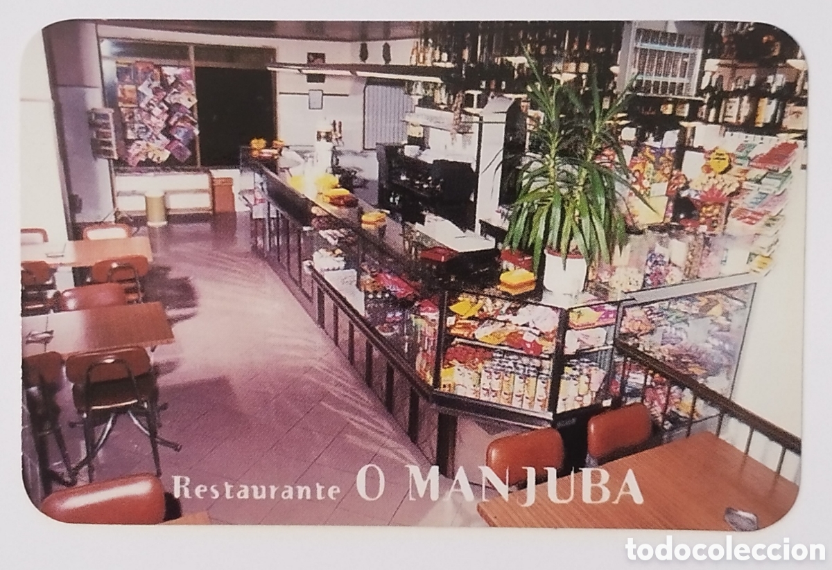 Coleccionismo Calendarios: Calend&aacute;rio de Bolso Restaurante O Manjuba 1997 (Vers&atilde;o Balc&atilde;o) - Massam&aacute; - Vintage