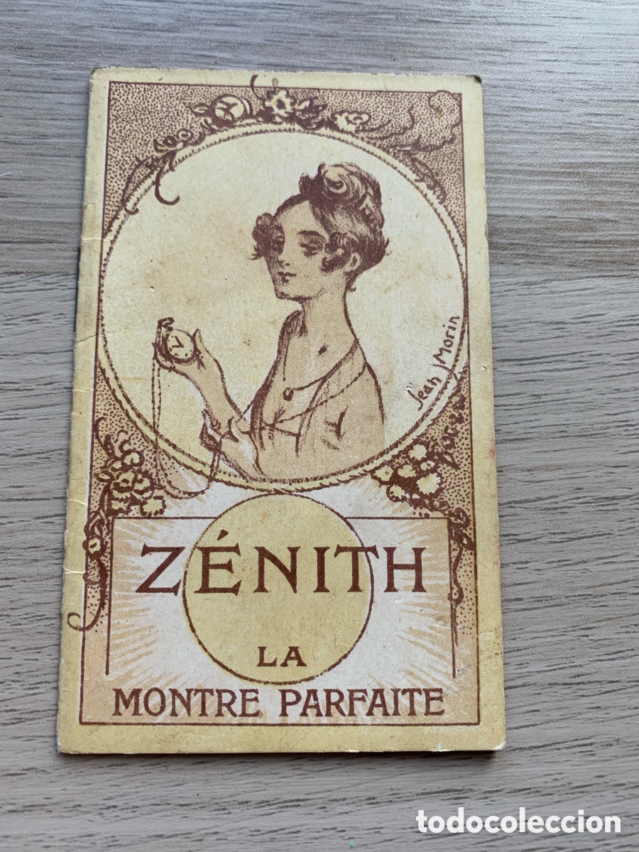 Sammeln von Kalendern: &bull;Calendario 1915 Relojes ZENITH como nuevo
