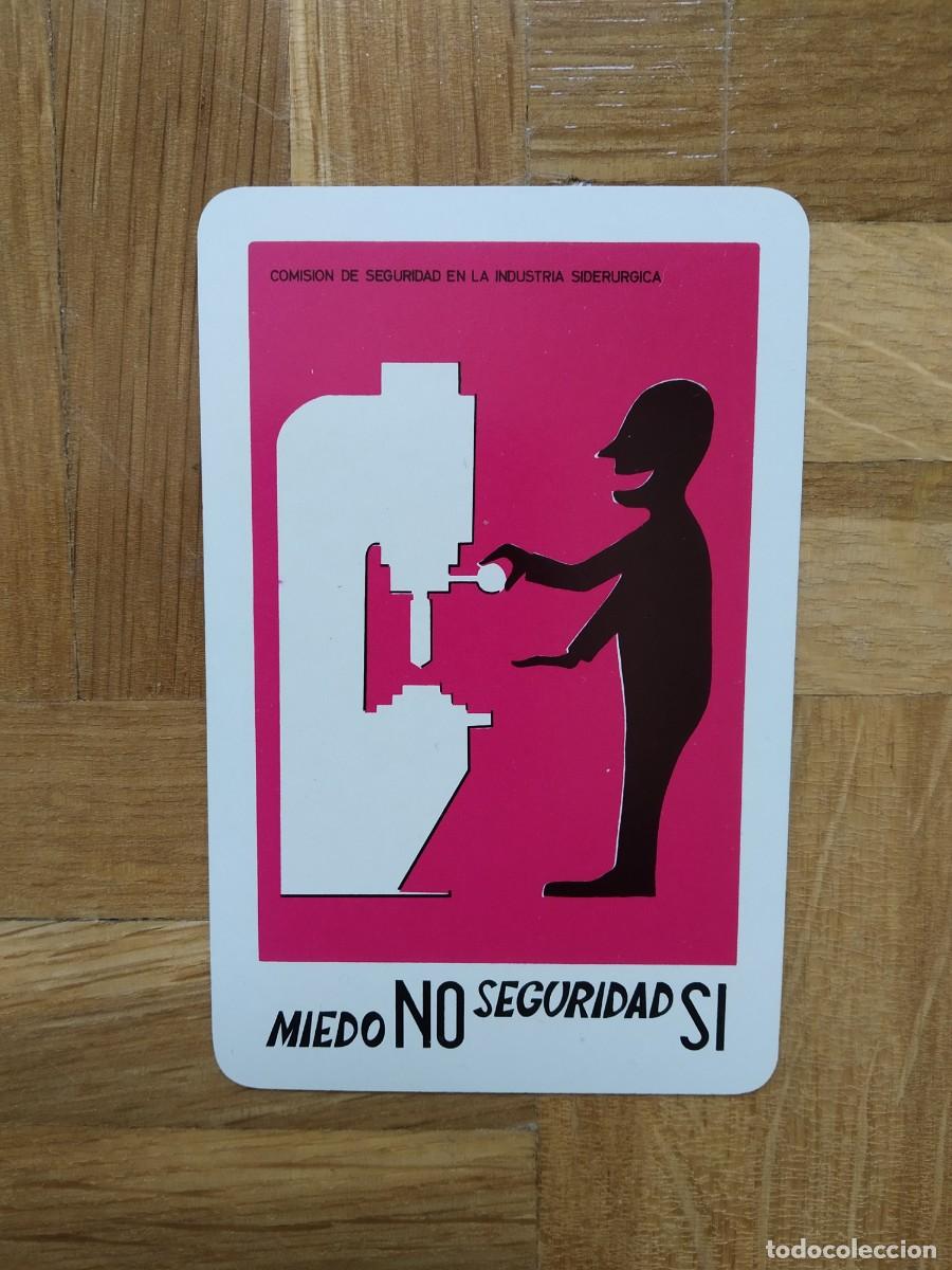 Collectables Calendars: CALENDARIO FOURNIER COMISION DE SEGURIDAD EN LA INDUSTRIA SIDERURGICA A&Ntilde;O 1966 VER FOTOS NUEVO