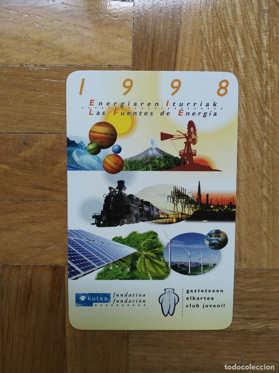 Collectables Calendars: CALENDARIO FOURNIER (NO LO PONE) KUTXA CAJA GUIPUZCOA A&Ntilde;O 1998 VER FOTOS NUEVO