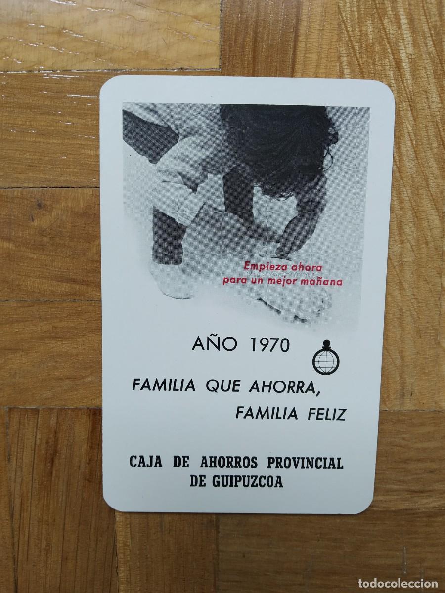 Coleccionismo Calendarios: CALENDARIO FOURNIER CAJA DE AHORROS PROVINCIAL DE GUIPUZCOA A&Ntilde;O 1970 VER FOTOS NUEVO