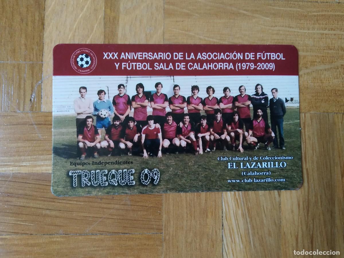 Collectables Calendars: CALENDARIO DE FUTBOL PLANTILLA DEL LA ASOCIACION DE FUTBOL Y FUTBOL SALA CALAHORRA A&Ntilde;O 2010 VER FOTO