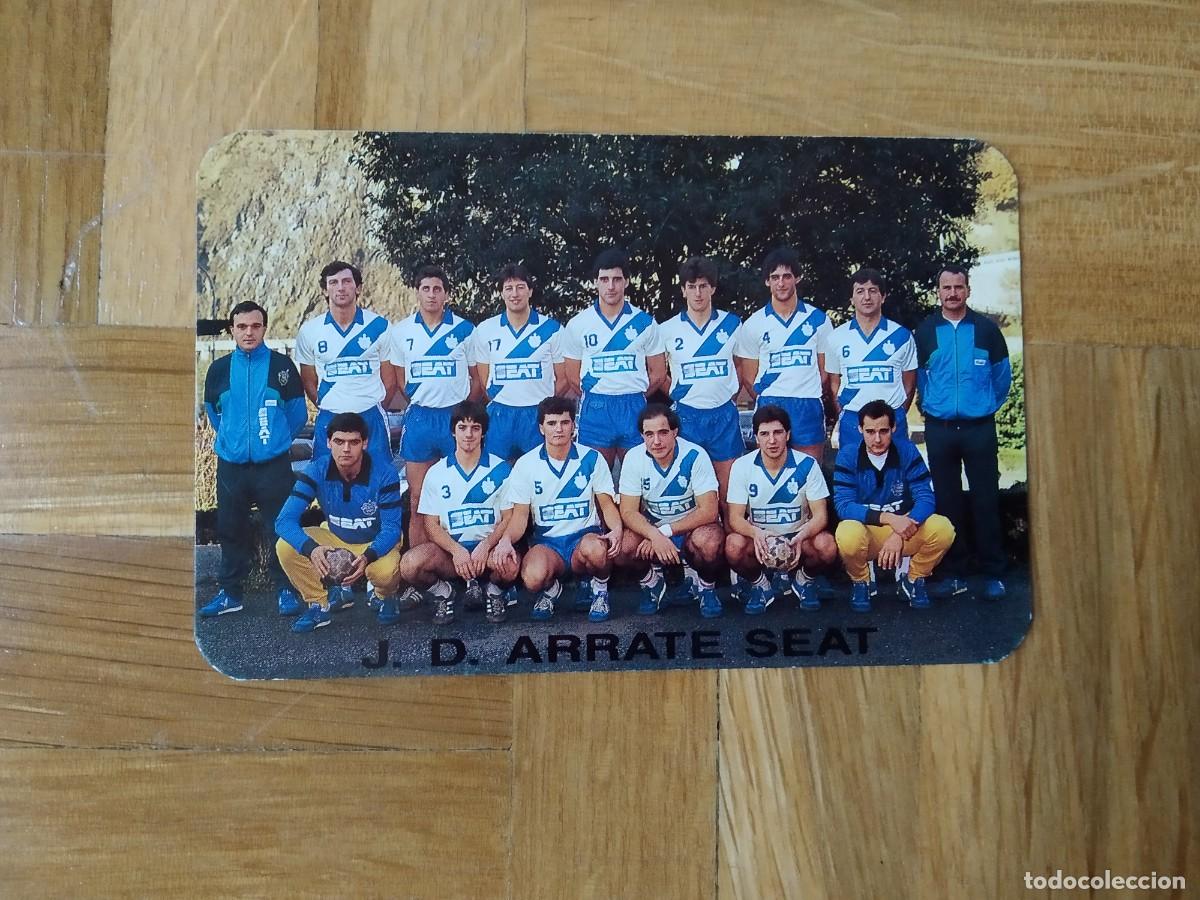 Collectionnisme Calendriers: CALENDARIO DE FUTBOL PLANTILLA DEL J. D. ARRATE SEAT . EIBAR GUIPUZCOA A&Ntilde;O 1988 VER FOTOS