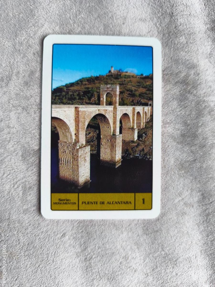 Coleccionismo Calendarios: CALENDARIO FOURNIER 2014 PUENTE DE ALCANTARA - SERIE MONUMENTOS - 1