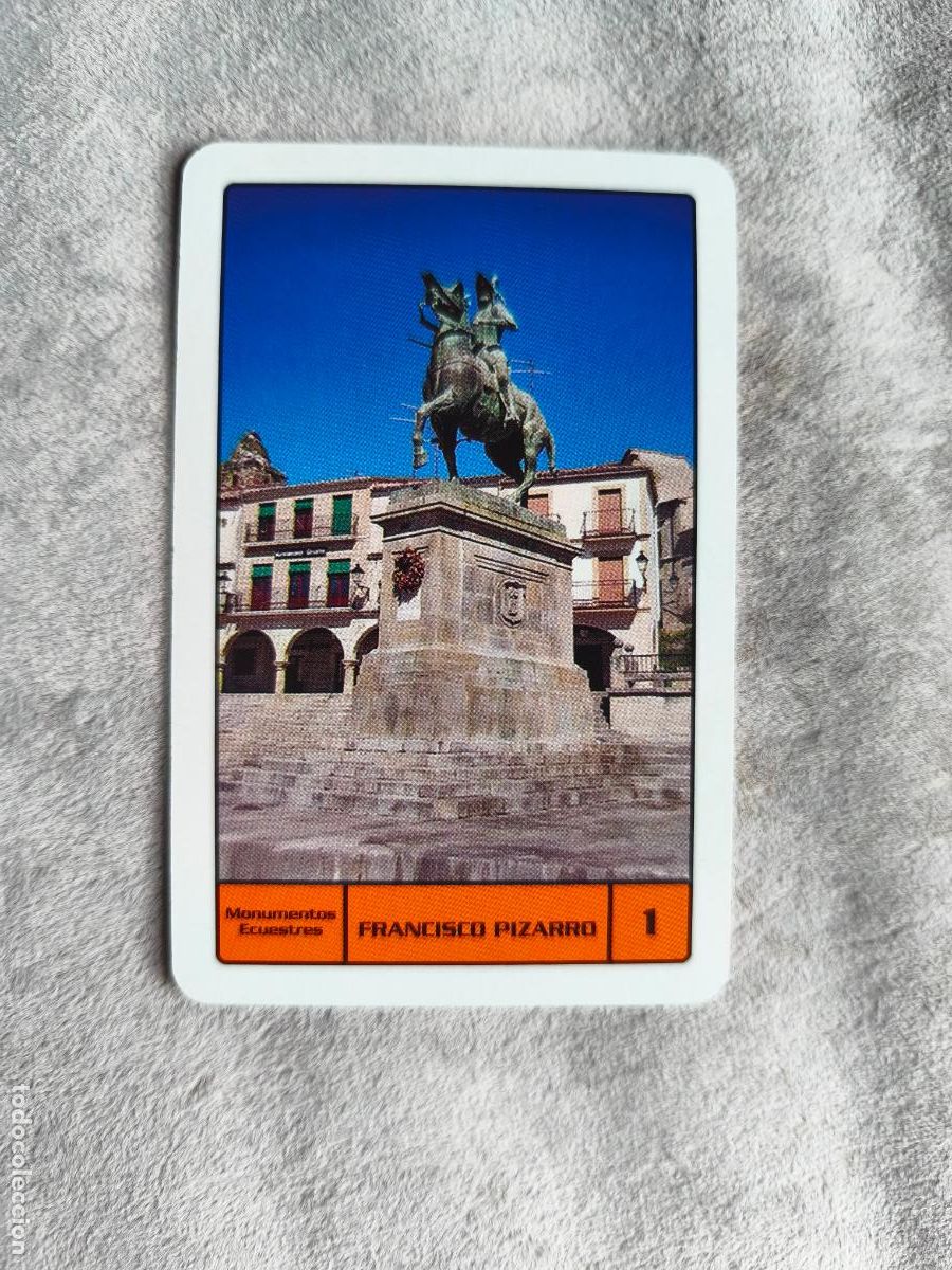 Coleccionismo Calendarios: CALENDARIO FOURNIER 2014 FRANCISCO PIZARRO - SERIE MONUMENTOS - 1