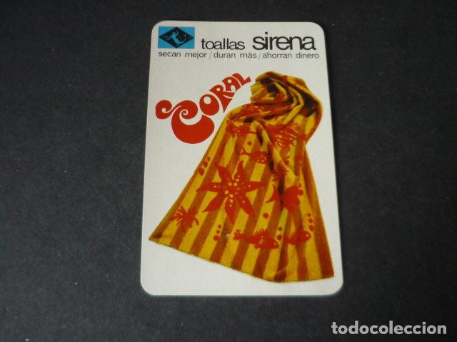 Collezionismo Calendari: CALENDARIO DE BOLSILLO FOURNIER 1969 TOALLAS SIRENA