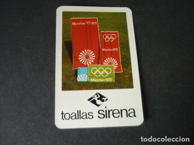 Colecionismo Calend&aacute;rios: CALENDARIO DE BOLSILLO FOURNIER 1972 TOALLAS SIRENA