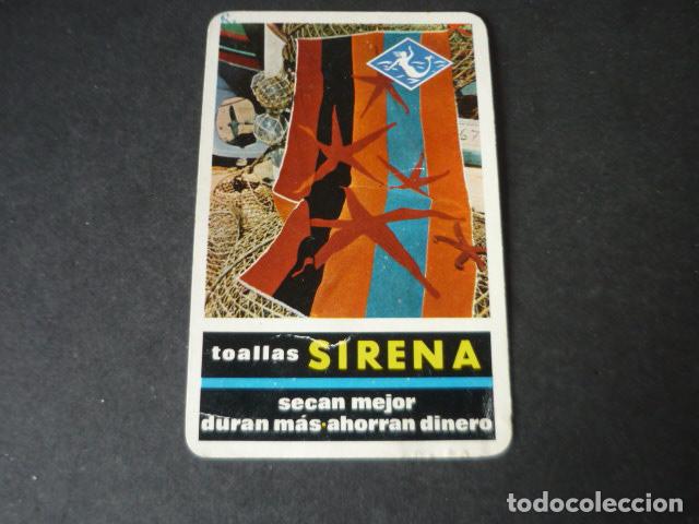 Colecionismo Calend&aacute;rios: CALENDARIO DE BOLSILLO FOURNIER 1966 TOALLAS SIRENA