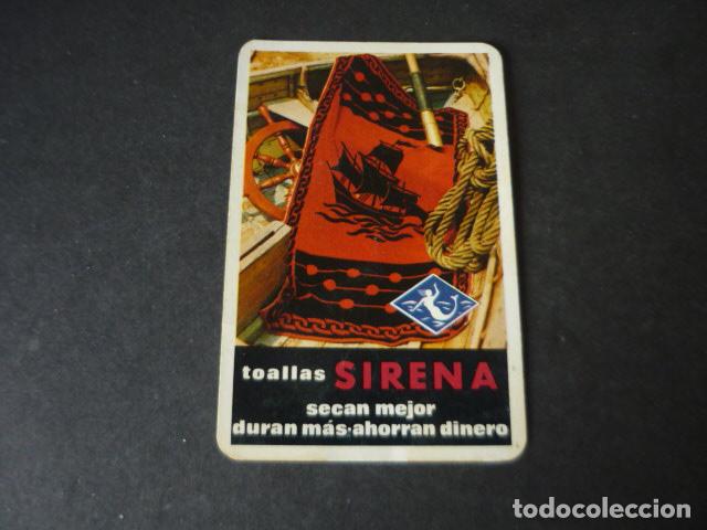 Colecionismo Calend&aacute;rios: CALENDARIO DE BOLSILLO FOURNIER 1967 TOALLAS SIRENA