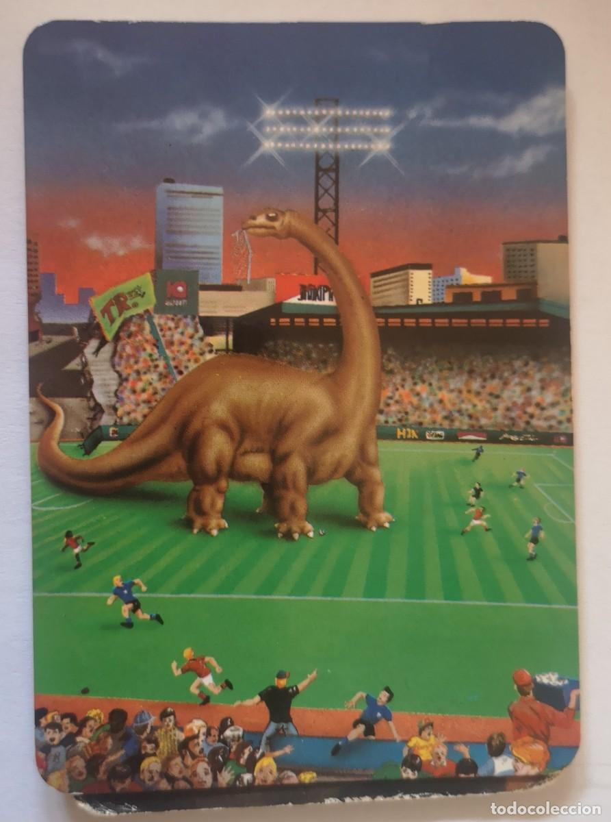 Coleccionismo Calendarios: CALENDARIO BOLSILLO PUBLICITARIO - CHISTES COMICS - dinosaurio - 1993