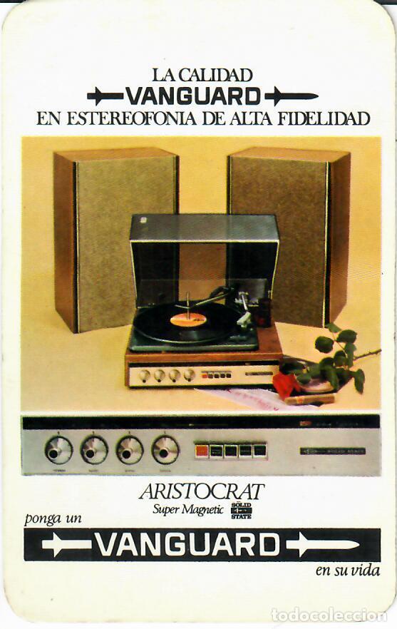 Coleccionismo Calendarios: CALENDARIO DE PUBLICIDAD - A&Ntilde;O 1970 - VANGUARD - Palafrugell