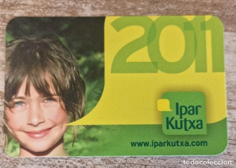 Coleccionismo Calendarios: CALENDARIO BOLSILLO PUBLICITARIO 2011- BANCO/CAJA - IPAR KUTXA