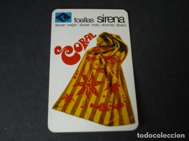 Collectables Calendars: CALENDARIO DE BOLSILLO FOURNIER 1969 TOALLAS SIRENA