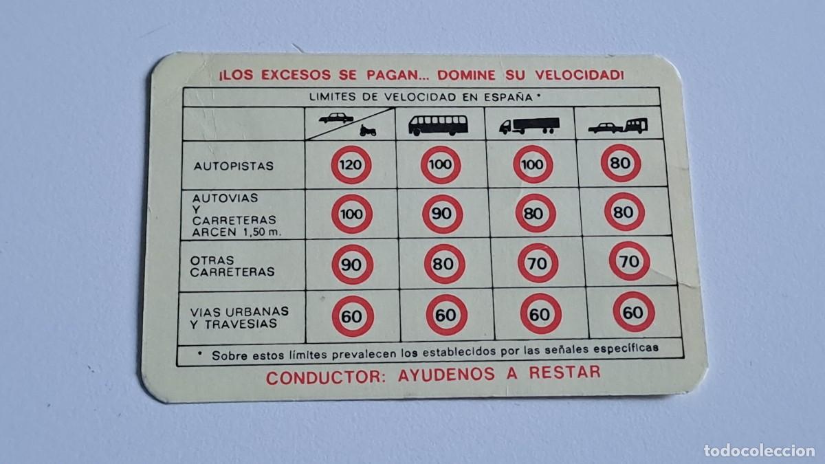 Sammeln von Kalendern: ANTIGUO CALENDARIO PLAN NACIONAL DE SEGURIDAD VIAL 1982
