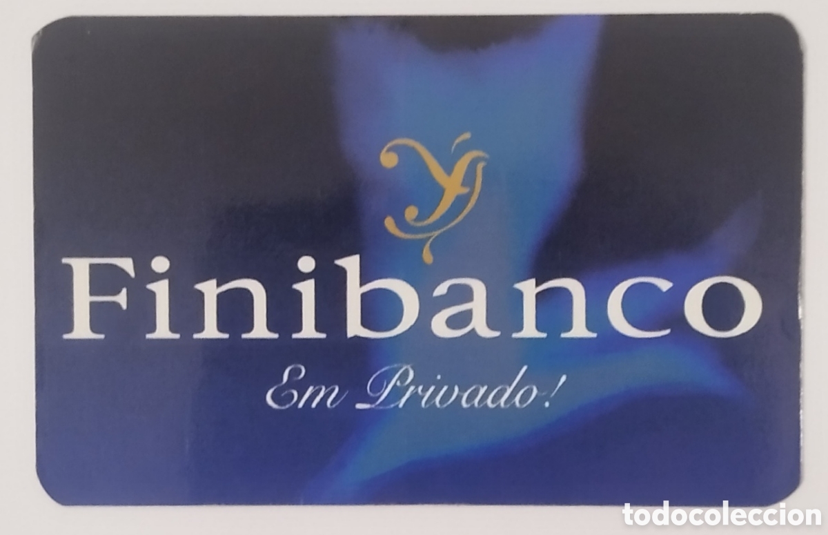 Coleccionismo Calendarios: Calend&aacute;rio de Bolso Finibanco 1996 &ndash; Vintage / Colecionismo