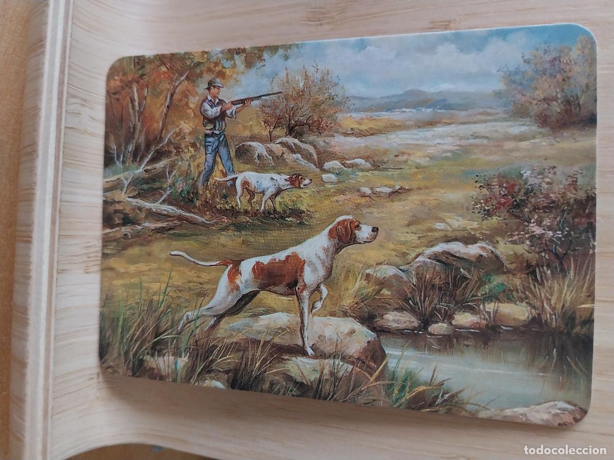 Coleccionismo Calendarios: CAZA CON PERROS CALENDARIO A&Ntilde;O 2002 PUBLICIDAD BAR PUEN PALACIO VILLATORO AVILA REF BO 668
