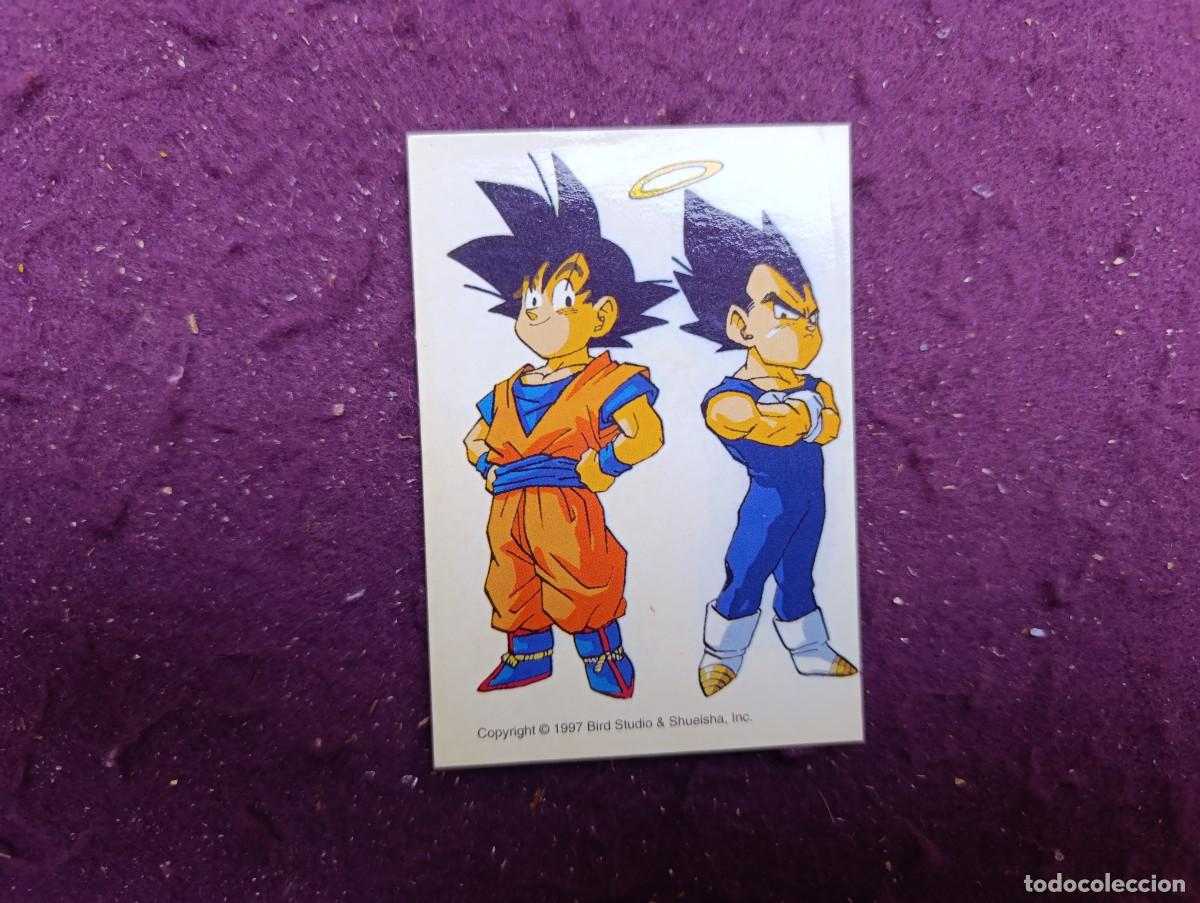 Coleccionismo Calendarios: Calendario de bolsillo con imagen de Goku y Vegeta, 1998