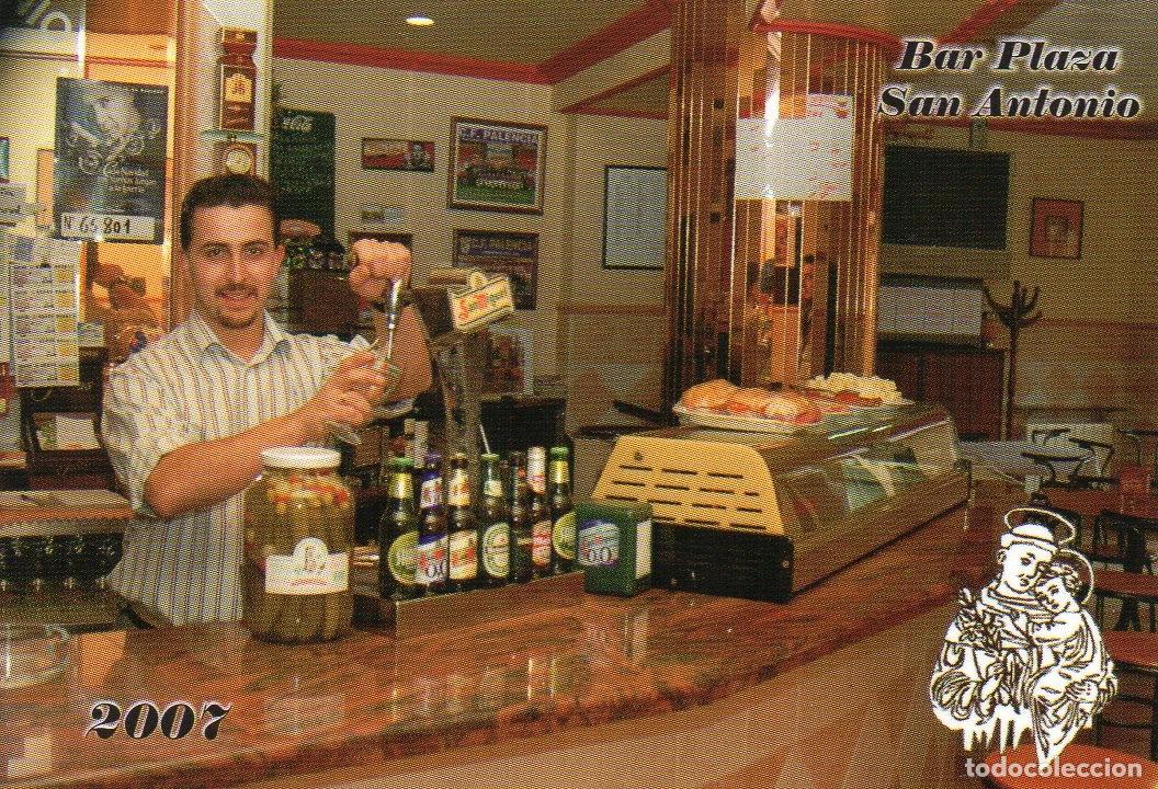 Coleccionismo Calendarios: Calendario de Publicidad 2007 - BAR PLAZA SAN ANTONIO