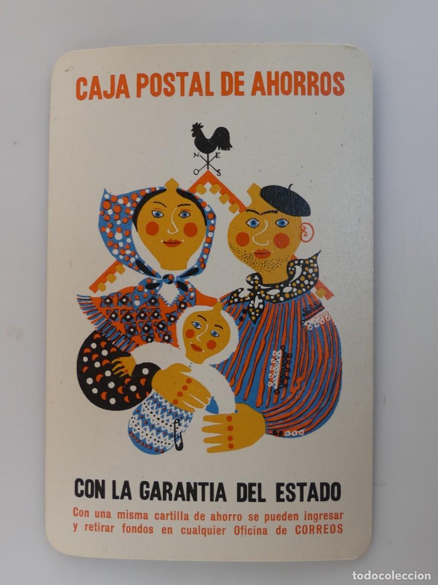 Collezionismo Calendari: CALENDARIO DE BOLSILLO &ndash; CAJA POSTAL DE AHORROS A&Ntilde;O 1962