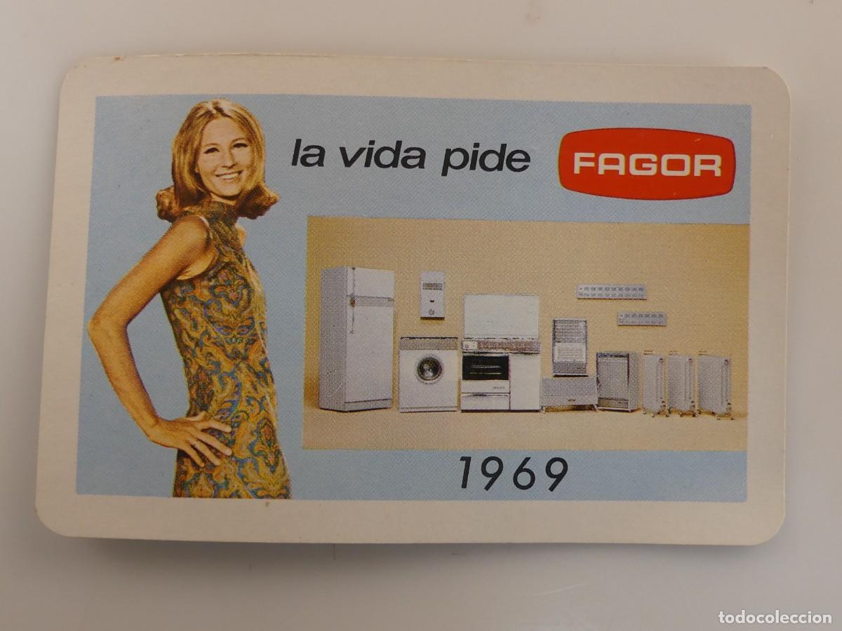 Collezionismo Calendari: CALENDARIO DE BOLSILLO PUBLICIDAD FAGOR A&Ntilde;O 1969