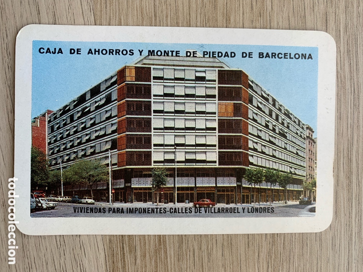 Collectionnisme Calendriers: &bull;Calendario Fournier 1968 Caja de ahorros y monte de piedad de Barcelona