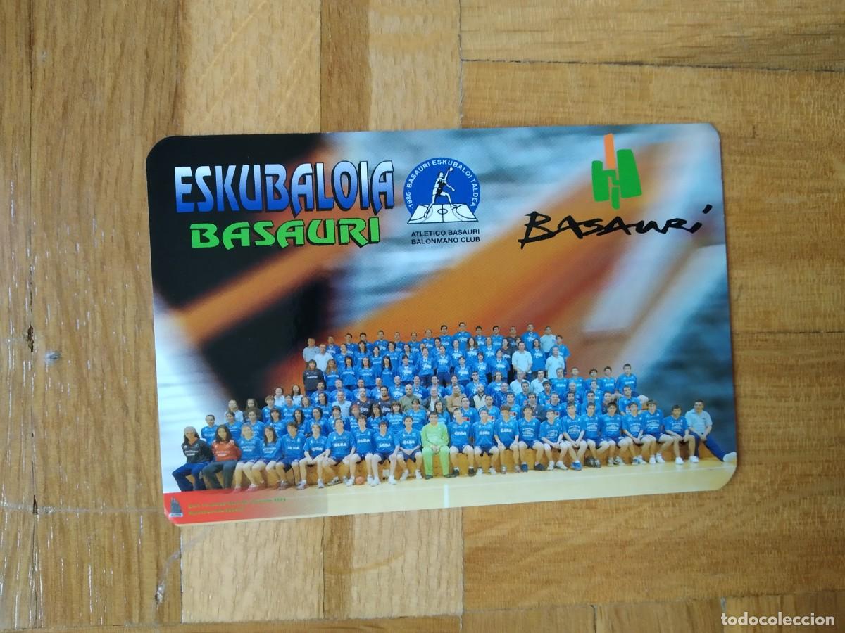 Colecionismo Calend&aacute;rios: CALENDARIO DE BALONMANO PLANTILLA DEL ESKUBALOIA BASAURI A&Ntilde;O 2007 VER FOTOS
