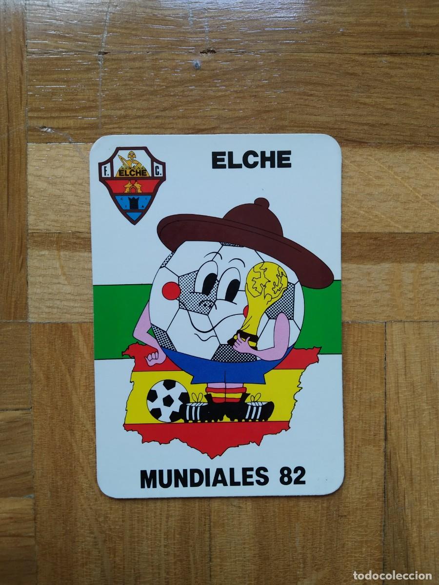 Coleccionismo Calendarios: CALENDARIO DE FUTBOL ELCHE MUNDIAL FUTBOL ESPA&Ntilde;A 82 NARANJITO A&Ntilde;O 1982 VER FOTOS
