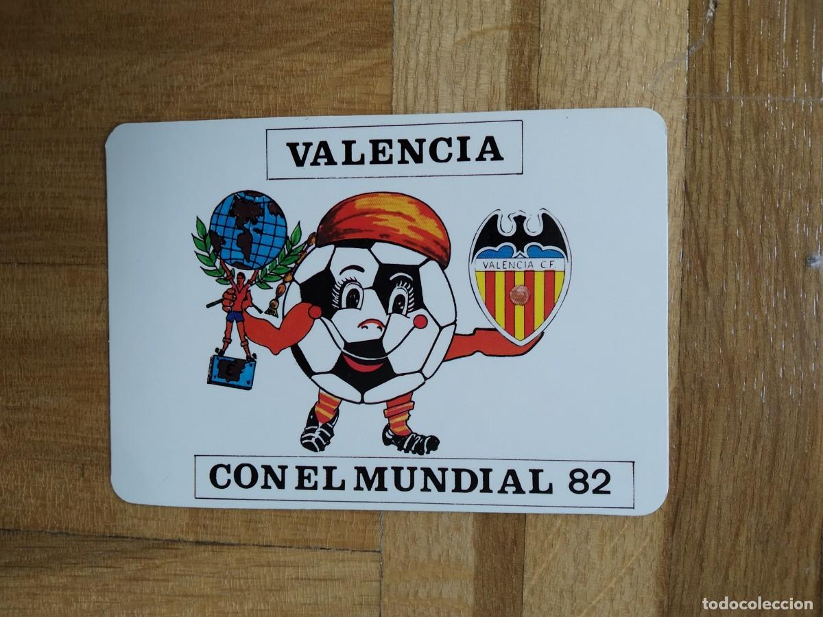 Coleccionismo Calendarios: CALENDARIO DE FUTBOL. MUNDIAL ESPA&Ntilde;A 82. VALENCIA C.F A&Ntilde;O 1982. VER FOTOS