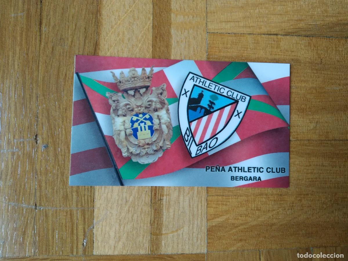 Coleccionismo Calendarios: CALENDARIO DE FUTBOL DEL ATHLETIC CLUB BILBAO. PE&Ntilde;A ATHLETIC CLUB BERGARA A&Ntilde;O 2004 VER FOTOS