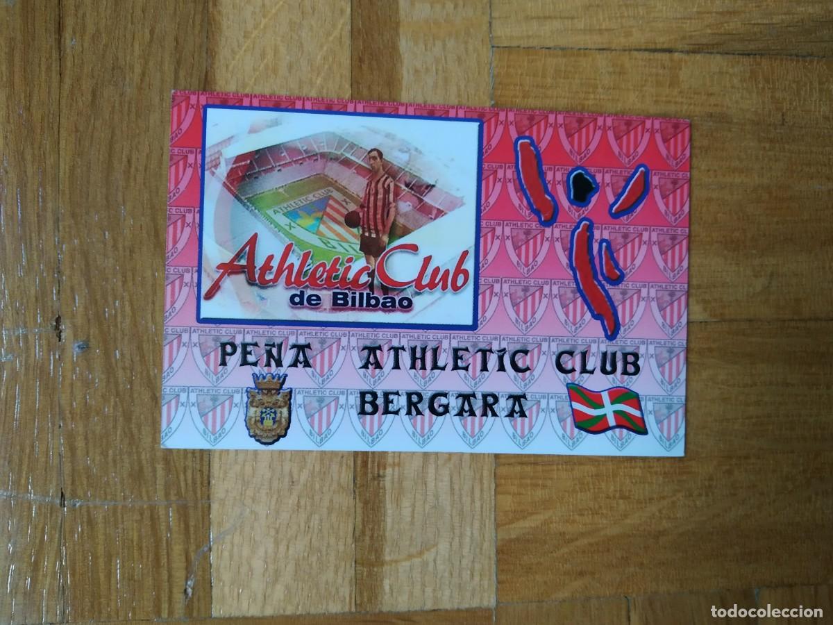 Collectables Calendars: CALENDARIO DE FUTBOL DEL ATHLETIC CLUB BILBAO. PE&Ntilde;A ATHLETIC CLUB BERGARA A&Ntilde;O 2008 VER FOTOS