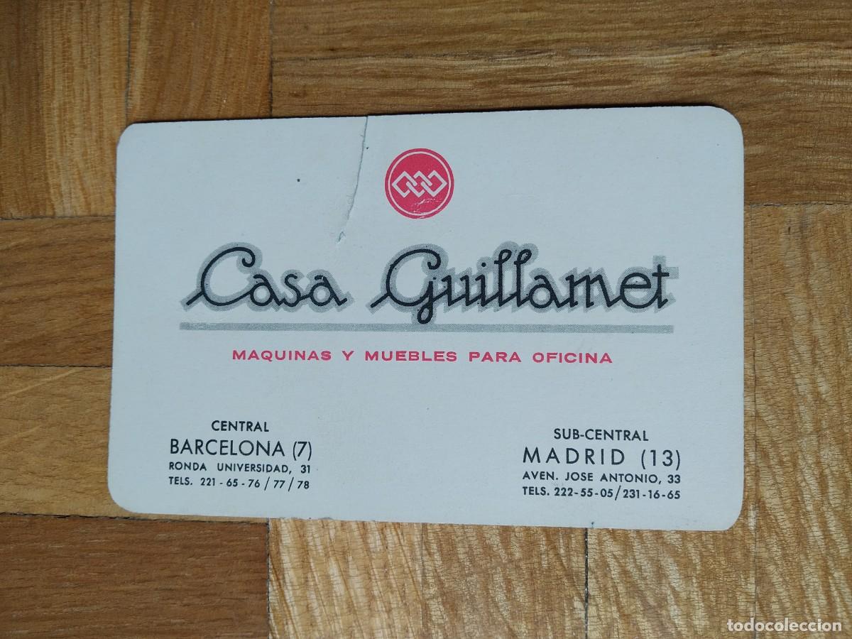 Sammeln von Kalendern: CALENDARIO FOURNIER CASA GUILLAMET A&Ntilde;O 1962 VER FOTOS