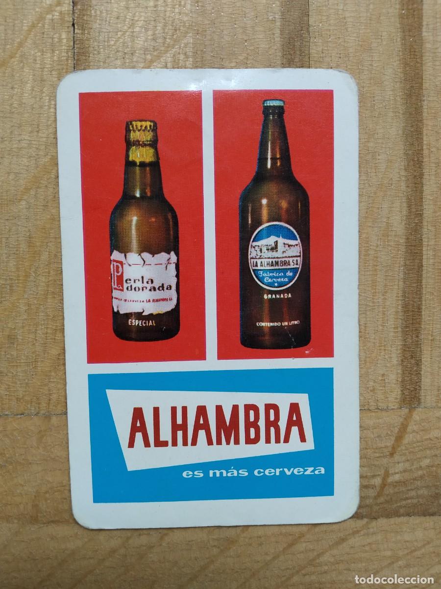 Sammeln von Kalendern: CALENDARIO FOURNIER CERVEZAS LA ALHAMBRA A&Ntilde;O 1966 VER FOTOS HF8