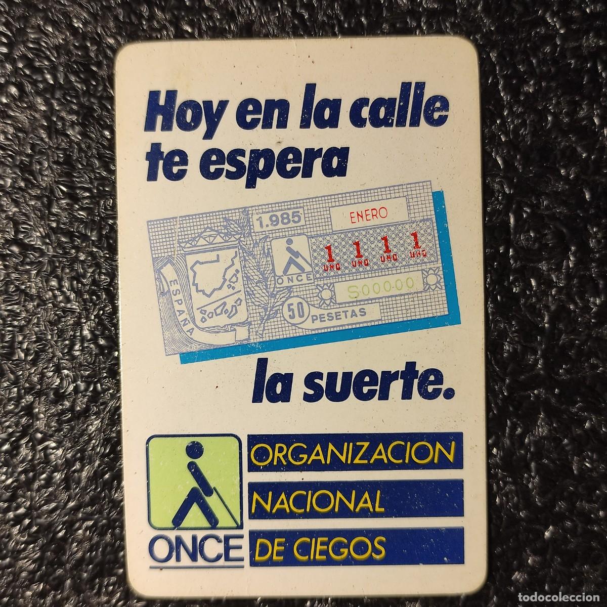 Coleccionismo Calendarios: CALENDARIO DE BOLSILLO . LA ONCE 1985 ** T3