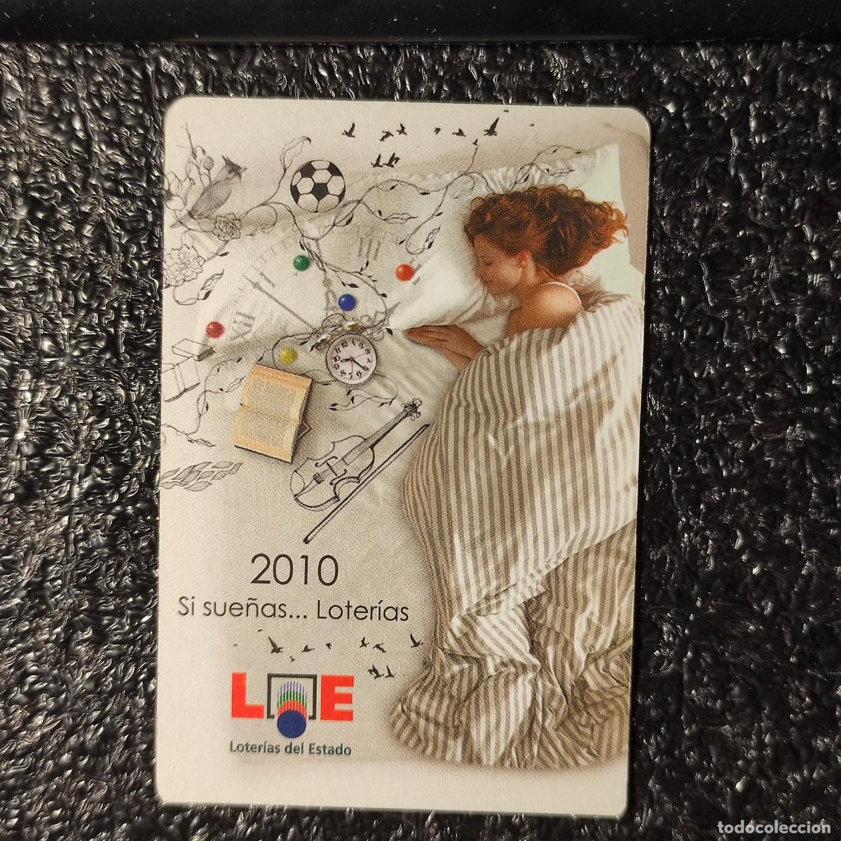 Coleccionismo Calendarios: Calendario de Bolsillo - Loterias y apuestas del estado - Loter&iacute;a Nacional - A&ntilde;o 2010 ** T3