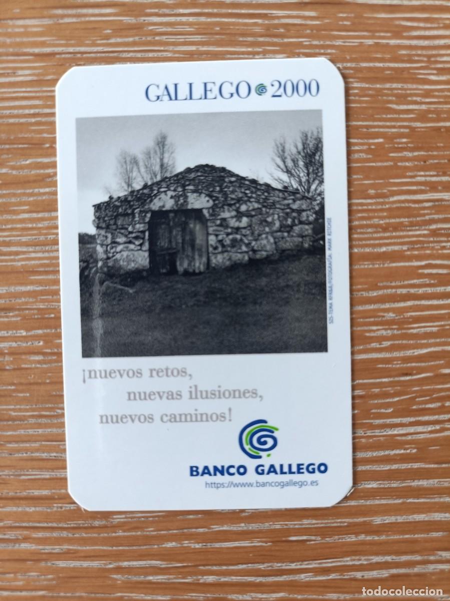 Collezionismo Calendari: CALENDARIO BOLSILLO - A&Ntilde;O 2000 - BANCO GALLEGO