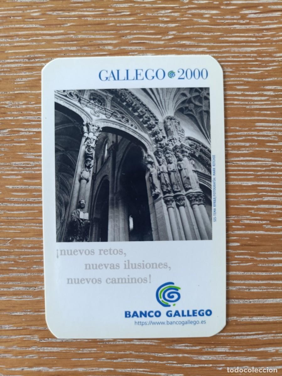 Collezionismo Calendari: CALENDARIO BOLSILLO - A&Ntilde;O 2000 - BANCO GALLEGO
