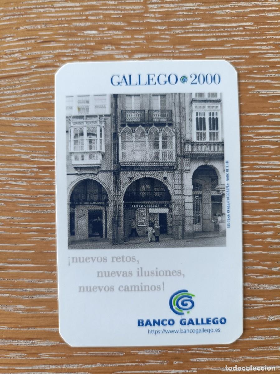 Collezionismo Calendari: CALENDARIO BOLSILLO - A&Ntilde;O 2000 - BANCO GALLEGO
