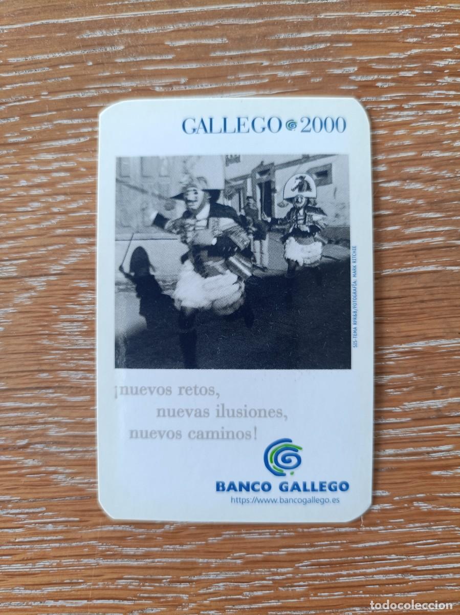 Collezionismo Calendari: CALENDARIO BOLSILLO - A&Ntilde;O 2000 - BANCO GALLEGO