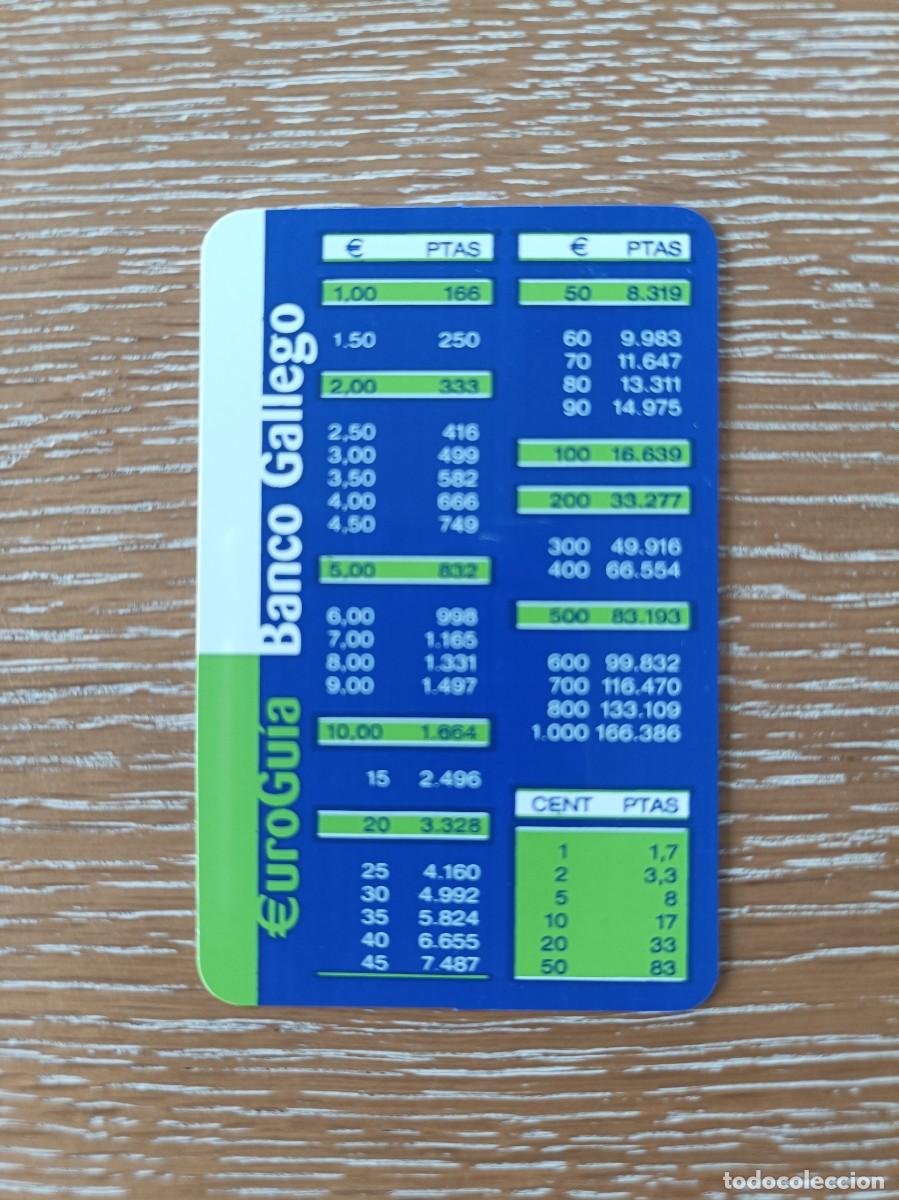 Collectables Calendars: CALENDARIO BOLSILLO - A&Ntilde;O 2002 - BANCO GALLEGO
