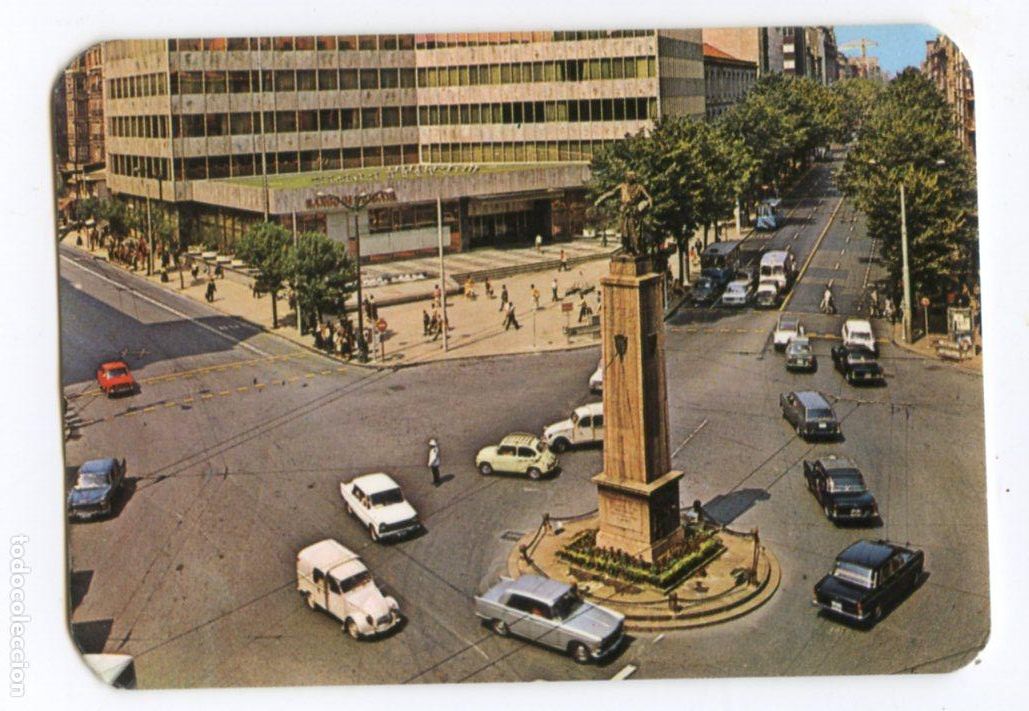 Collezionismo Calendari: Bilbao, La Gran V&iacute;a, calendario de 1983 transportes &Aacute;ngel