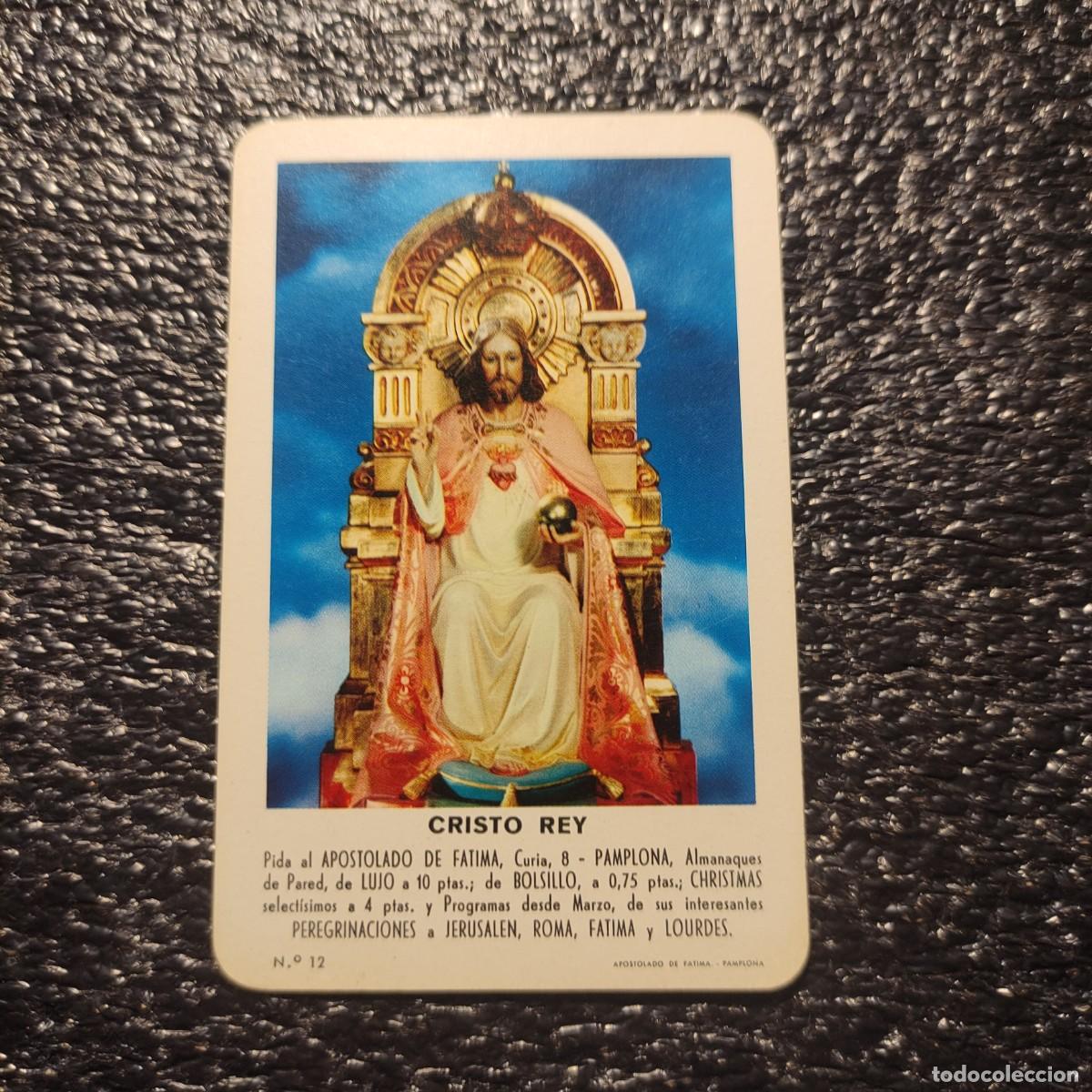 Coleccionismo Calendarios: CALENDARIO FOURNIER . CRISTO REY 1964